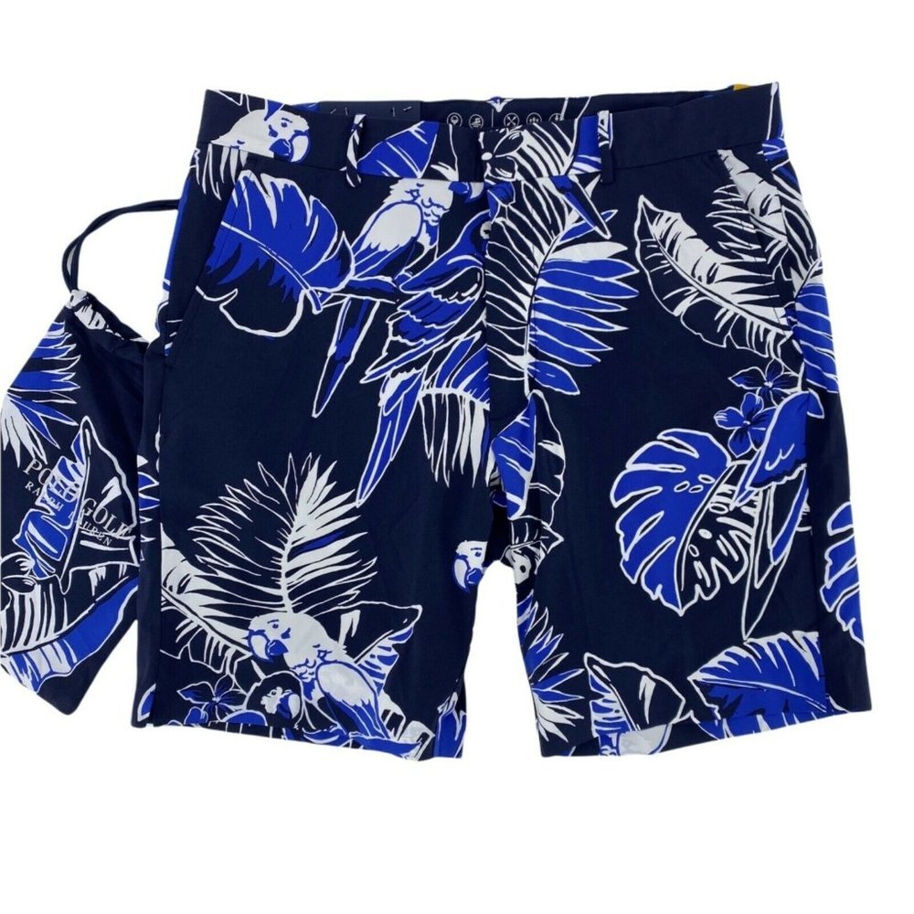 NWT Polo Ralph Lauren Golf Classic Fit Links To Beach Short Parrot Talk …